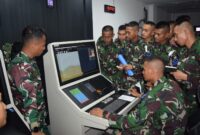 Siswa Pusdiklek Kodiklatal latihan teknologi sistem kendali senjata