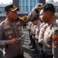 Wakapolres Bojonegoro Kompol David Manurung cek penampilan personel
