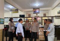 Kapolres Lumajang AKBP Mohammad Zainur Rofik Sidak Samsat