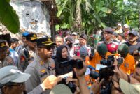 Kapolres Lumajang AKBP Mohammad Zainur Rofik lakukan rekontruksi