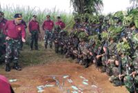 Lattek Dikmaba dan Dikmata 43/2 Marinir TNI AL