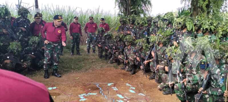 Lattek Dikmaba dan Dikmata 43/2 Marinir TNI AL