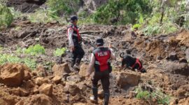 Polres Lumajang kerahkan unit K9 cari korban longsor