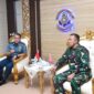 Dankodiklatal Letjen TNI Marinir Nur Alamsyah bersama Itjenal Laksda TNI Rubiyanto