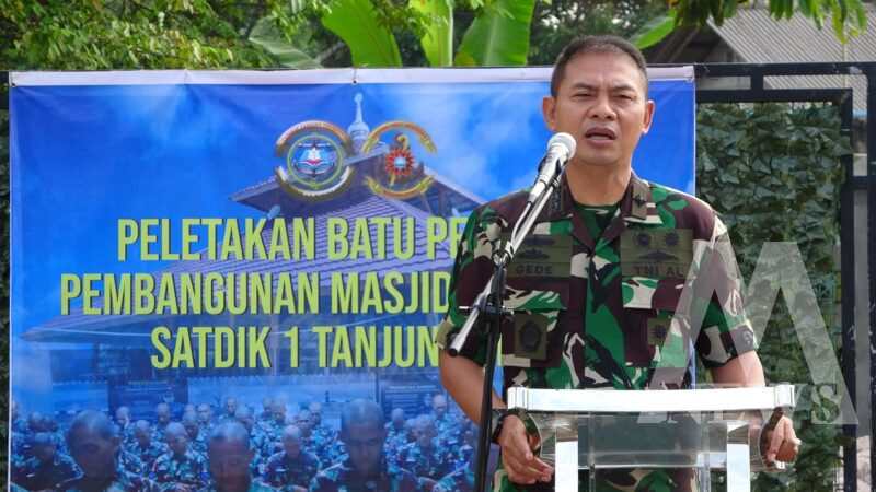 Dansatdik-1 Kodikalatal Tanjung Uban Kolonel Laut (P) I Gede Merta Yasa