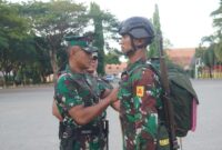 Danseba Puslatdiksarmil Kodikalatal Letkol Marinir Daniel Rudi Siswanto resmikan organisasi kesenatan Dikmaba