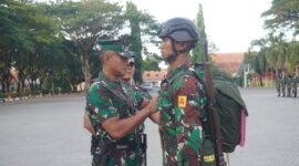 Danseba Puslatdiksarmil Kodikalatal Letkol Marinir Daniel Rudi Siswanto resmikan organisasi kesenatan Dikmaba