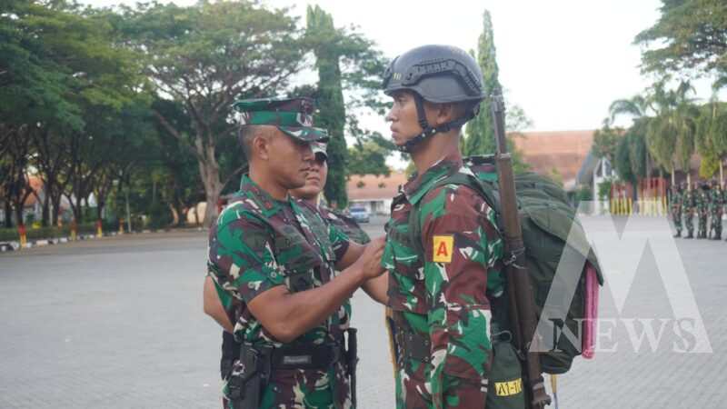 Danseba Puslatdiksarmil Kodikalatal Letkol Marinir Daniel Rudi Siswanto resmikan organisasi kesenatan Dikmaba