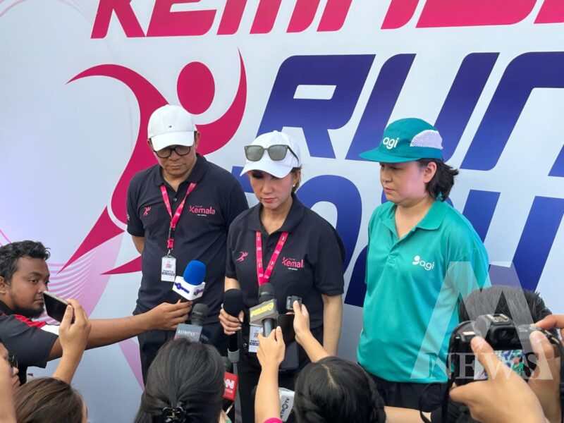 Pembina Yayasan Kemala Bhayangkari acara Kemala Run 2024 di ICE BSD