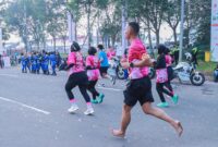 Kabagren Polres Bojonegoro Kompol Beni Ulang Setiawan lari tanpa sepatu