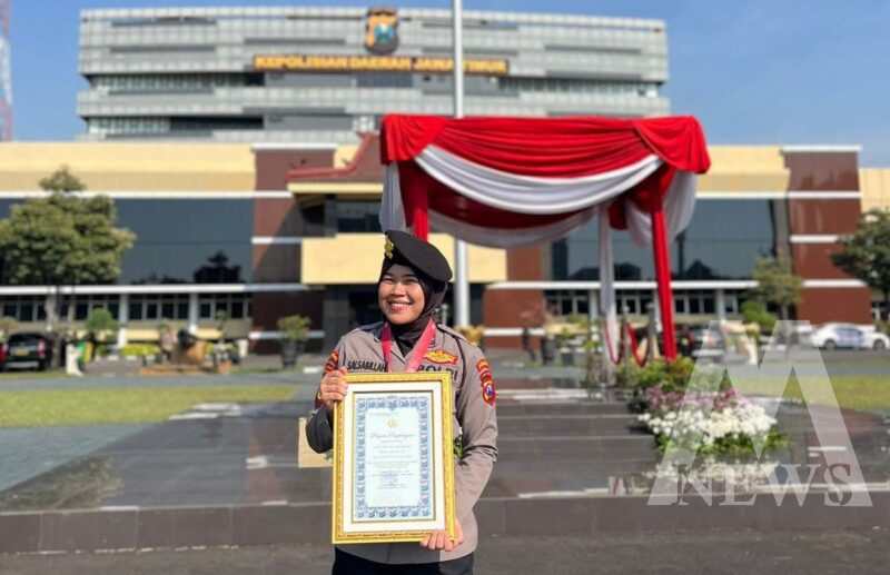 Polwan Polresta Sidoarjo Bripda Gaby