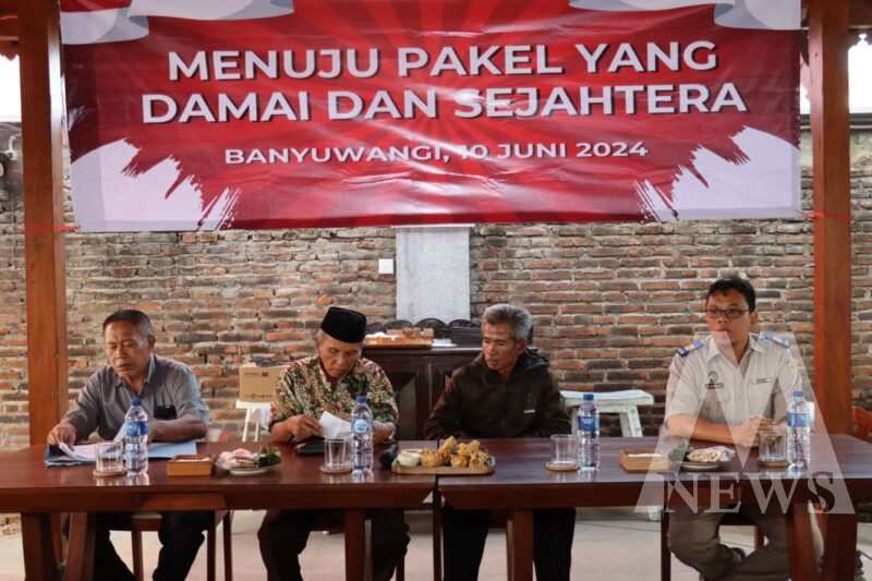 Pakel damai dan sejahtera akhiri polemik lahan