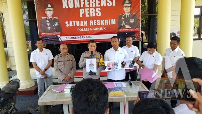 Kapolres Nganjuk AKBP Muhammad Tuntaskan Kasus Dugaan Korupsi PAD Desa Sukorejo