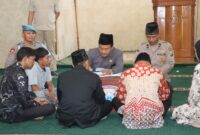Polres Kediri Kota fasilitasi tahanan menikah di masjid Baiturahim