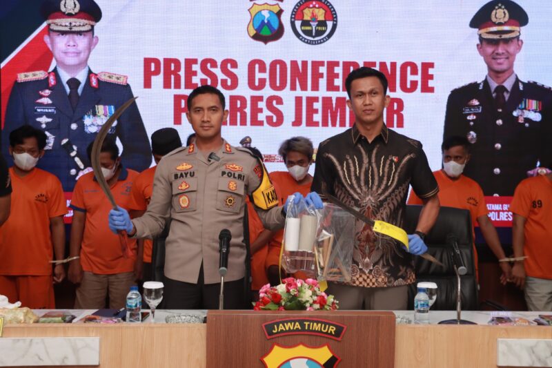 Kapolres Jember AKBP Bayu Pratama Gubunagi