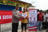 Polres Bojonegoro salurkan Bansos