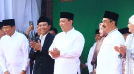 Kapolri Jenderal Listyo Sigit Prabowo saat hari Raya Idul Adha