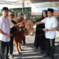 Kapolres Nganjuk AKBP Muhammad serahkan hewan Qurban