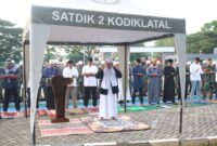 Keluarga Besar Satdik – 2 Kodiklatal Rayakan Idul Adha 1445 H/2024 M