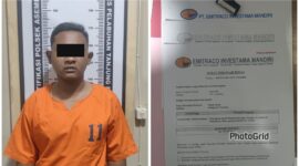 Polsek Asemrowo tangkap tersangka beserta barang buktinya