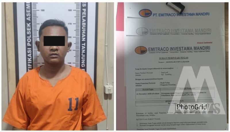 Polsek Asemrowo tangkap tersangka beserta barang buktinya