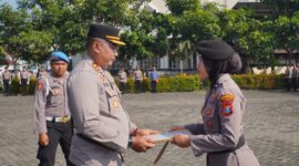 Wakapolresta Sidoarjo AKBP Deny Agung Andriana apresiasi Polwan berprestasi Internasional