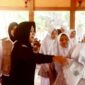 Polwan Polres Probolinggo Iptu Merdhani Pravita Shanty sosialisasi di SMAN 1 Paiton