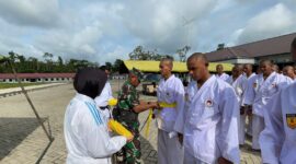 Satdik-3 Kodikalatal resmikan Dojo Karate dan laksanakan kenaikan sabuk