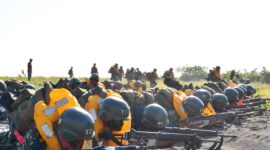 Siswa Kodikmar Kodiklatal angkatan 43/2 sukses pendaratan Amfibi dan KSIT