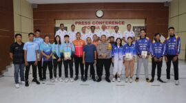 Polda Jatim berangkatkan tim Bola Voli