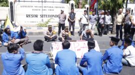 Kapolres Situbondo bertemu Mahasiswa PC PMII