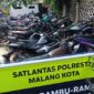 Satlantas Polresta Malang Kota amankan motor non spektek