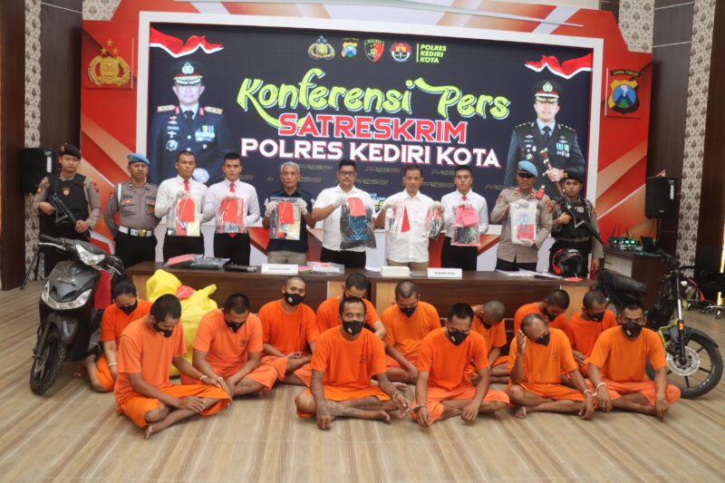 Polres Kediri Kota ungkap 8 kasus sepanjang bulan Mei 2024