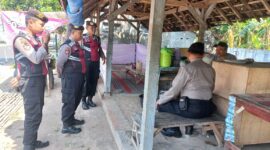 Polres Nganjuk gelar patroli keamanan di Desa Kedungombo