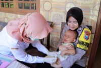 Bhabinkamtibmas Polsek Pakusari Briptu Dini Ramadani