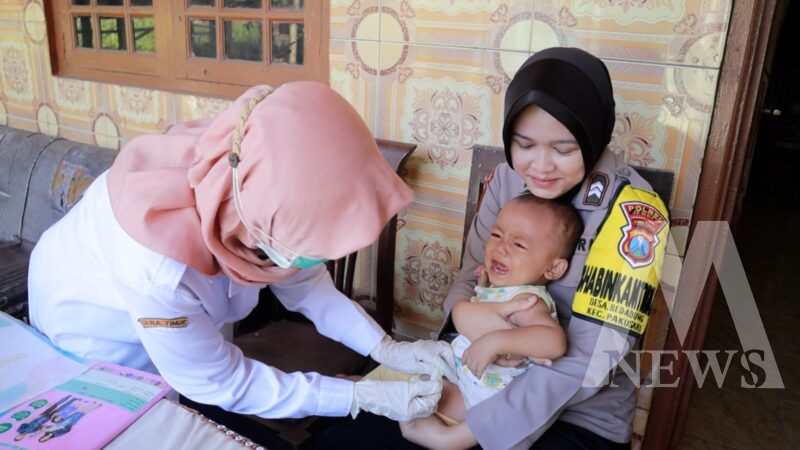 Bhabinkamtibmas Polsek Pakusari Briptu Dini Ramadani