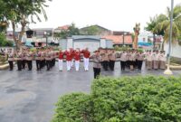 Polres Tanjung Perak ziarah TMP WR Supratman