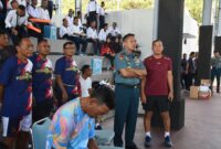 Dankodiklatal Letjen TNI Marinir Nur Alamsyah tinjau Laga Porwiltim 2024