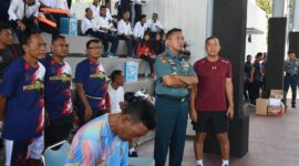 Dankodiklatal Letjen TNI Marinir Nur Alamsyah tinjau Laga Porwiltim 2024