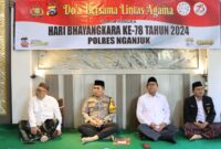 Kapolres Nganjuk AKBP Muhammad gelar doa bersama