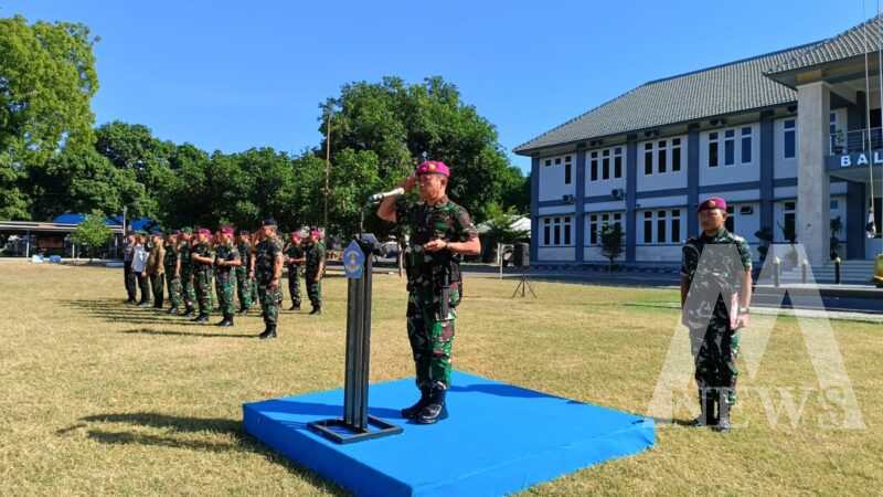 Komandan Kodikmar (Dankodikmar) Kodiklatal Brigjen TNI Marinir Samson Sitohang