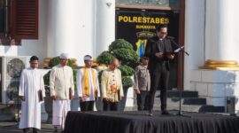Polrestabes Surabaya gelar doa lintas Agama