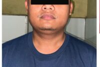 Tersangka diamankan Polisi beserta barang buktinya