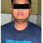 Tersangka diamankan Polisi beserta barang buktinya