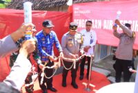 Kapolres Ngawi AKBP Argowiyono resmikan sumur bor