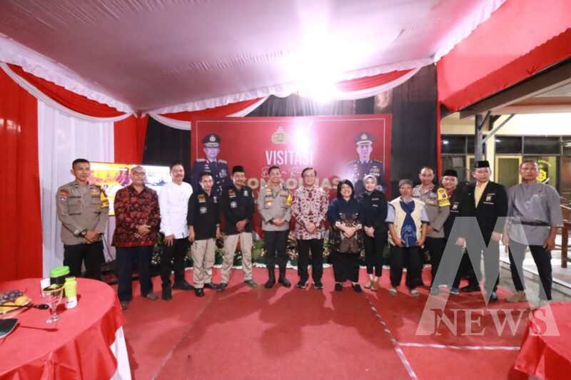 Kapolres Bojonegoro AKBP Mario Prahatinto hadiri ajang Kompolnas RI