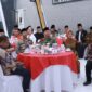 Kapolres Bojonegoro AKBP Mario Prahatinto saat hadiri doa lintas agama