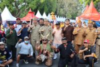 Kapolres Nganjuk AKBP Muhammad ikut semarakan HUT Bhayangkara