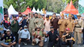 Kapolres Nganjuk AKBP Muhammad ikut semarakan HUT Bhayangkara