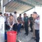 Wakapolres Blitar Kota Kompol I Gede Suartika saat peresmian sumur bor